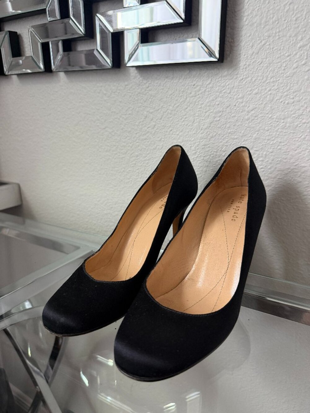 Kate Spade Heels Size 6- Black